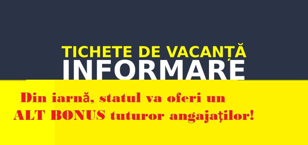 Peste un milion de VOUCHERE DE VACANȚĂ au fost emise! Din iarnă, statul va oferi alt BONUS angajaților