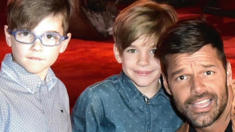 Ricky Martin, declarație șocantă despre fiii săi: ”Copiii mei sunt ”bărbătuși”, dar eu mi-aș dori să fie gay!”