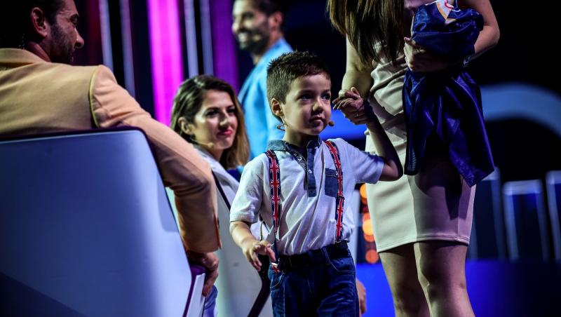 Un copil genial, de cinci ani, îi uimește pe jurații Lidia Buble, Pepe și Dorian Popa, sâmbătă, la 