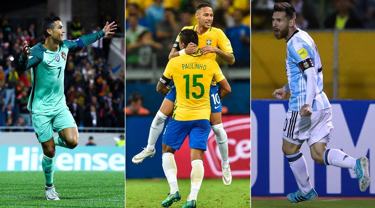 Campionatul Mondial de Fotbal Rusia 2018! Messi, Neymar sau Cristiano Ronaldo ? Care sunt favoriții pentru &rdquo;Gheata de Aur&rdquo; a Cupei Mondiale