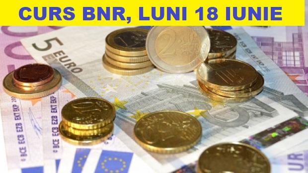 Curs valutar 18 iunie. Lovitură puternică pentru leu! La c&acirc;t a ajuns un euro