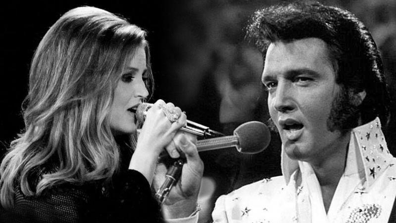 THE KING IS BACK! Elvis Presley cântă în duet cu fiica lui, Lisa Marie: 