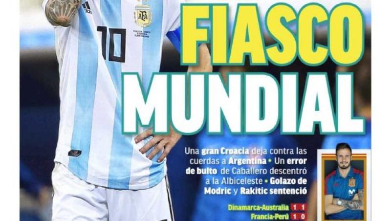 Revista presei sportive, 22.06.2018: Tranzacție de peste 30 de milioane pentru Liga 1; Scuze pentru Leo: ”Messi nu merită această națională a Argentinei!”