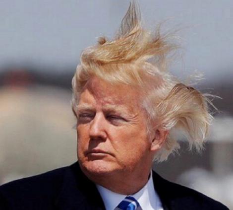 Donald Trump, mândru de… părul lui! „Am fost în furtuni, vânturi de 100 de kilometri pe oră…”