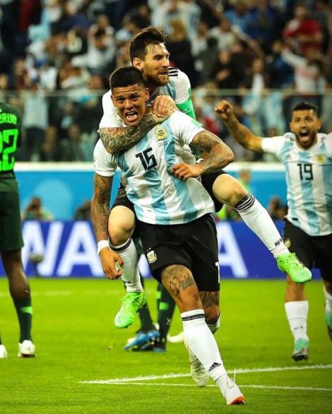 Argentina suferă, dar obține o calificare miraculoasă în ”optimi”! Sâmbătă, prima  ”finală” din această fază: Messi vs. Griezmann
