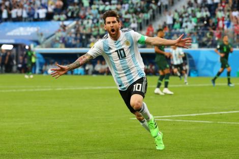 Unicul Lionel Messi! Record incredibil înregistrat de starul Barcelonei în meciul Argentina - Nigeria