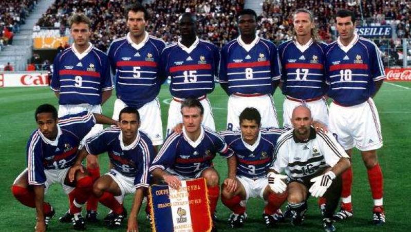 Echipa Franței la Campionatul Mondial din 1998