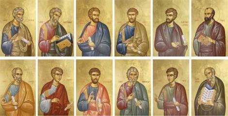Calendar ortodox 30 iunie. Cei 12 Sfinți Apostoli. La mulți ani celor cu nume sfinte