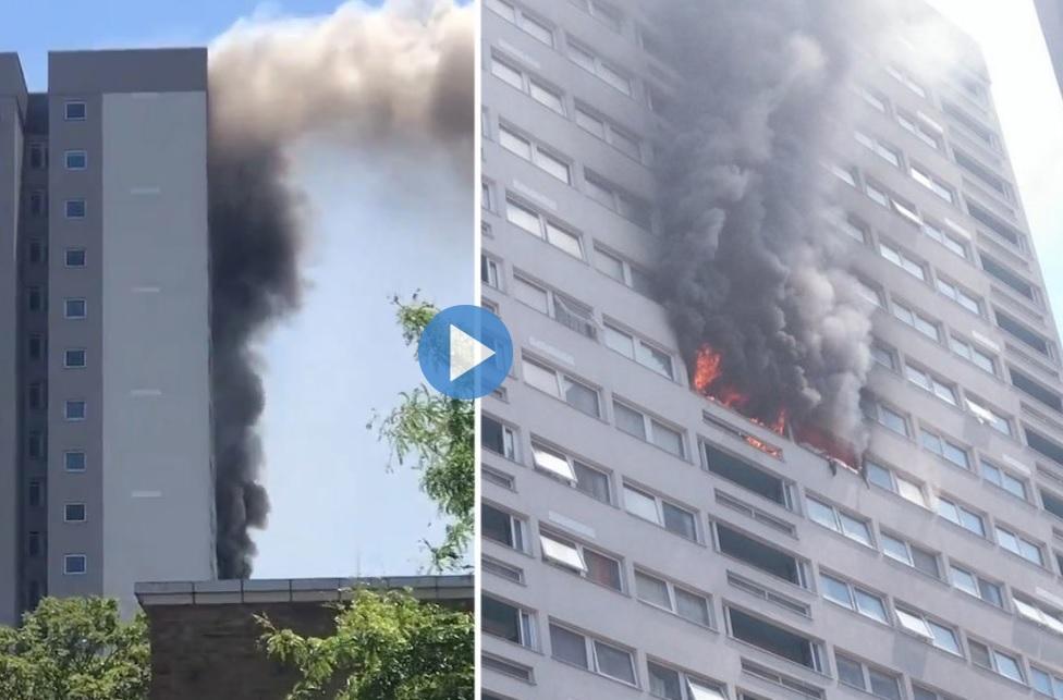 EXPLOZIE &icirc;ntr-un bloc din Londra. Alertă MAXIMĂ. Imagini APOCALIPTICE, surprinse &icirc;n urmă cu puțin timp!