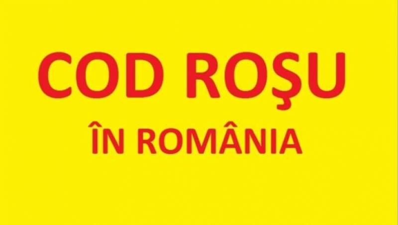 BREAKING NEWS. Avertizare DE ULTIMĂ ORĂ. Cod ROȘU pentru mai multe zone din România, Când începe și cât durează