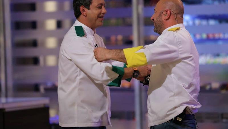 Diseară pe Antena 1, de la 20:00 la Chefi la cutite: Alianță între chef Scărlătescu și chef Bontea. ,,L-am luat în vizor pe Florin, sper să nu ia nicio probă!”