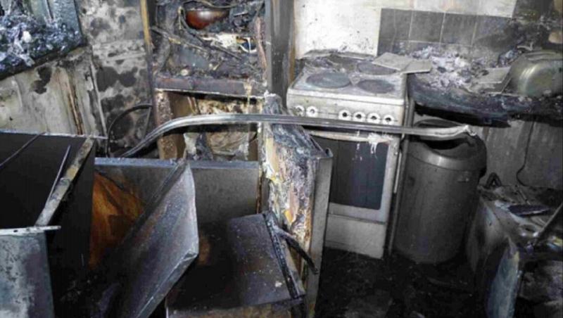 Primele imagini din INFERN. Cum arată apartamentul de la Grenfell Tower în care a izbucnit incendiul. GALERIE FOTO