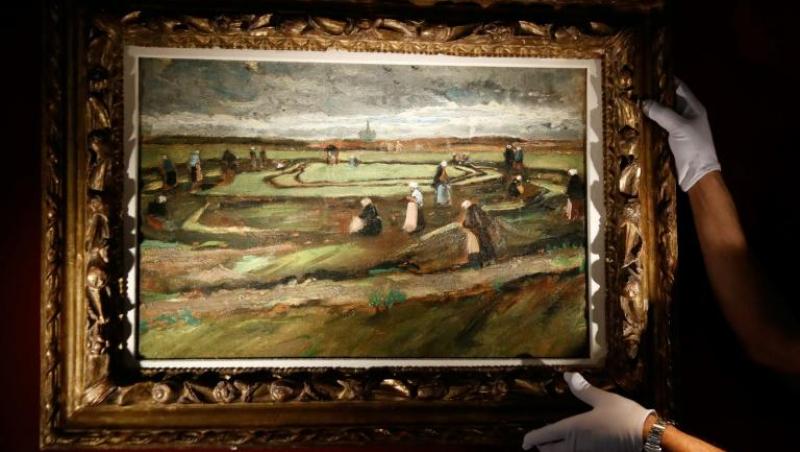 Un tablou pictat de Van Gogh în tinerețe a fost vândut pentru o mică AVERE în Paris. FOTO