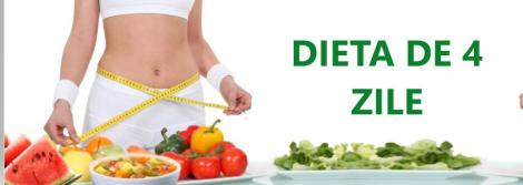 Slăbești 5 kilograme în 4 zile! Dieta care garantează rezultate