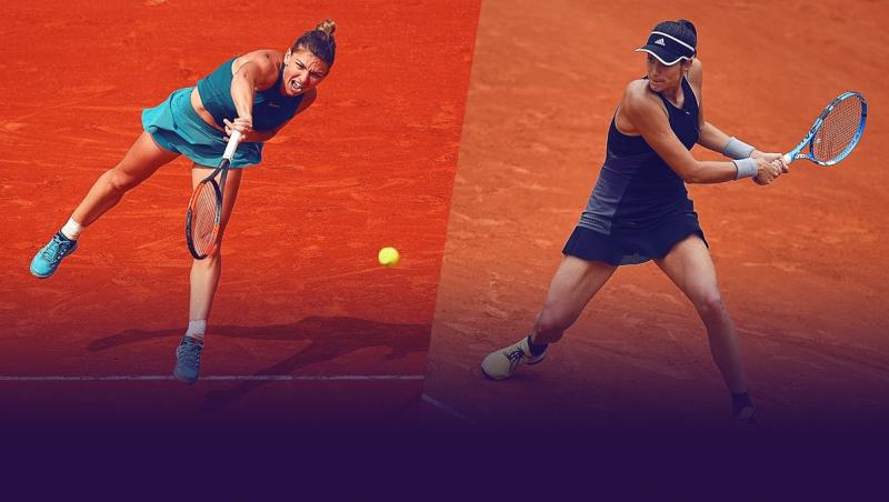 SIMONA HALEP, ÎN FINALĂ LA ROLAND GARROS 2018! Liderul WTA a făcut un meci fantastic cu Garbine Muguruza și joacă a 3-a finală la Paris