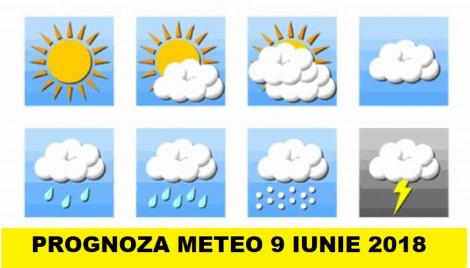 Vremea 9 iunie. Prognoza meteo anunță caniculă și furtuni cu fulgere!
