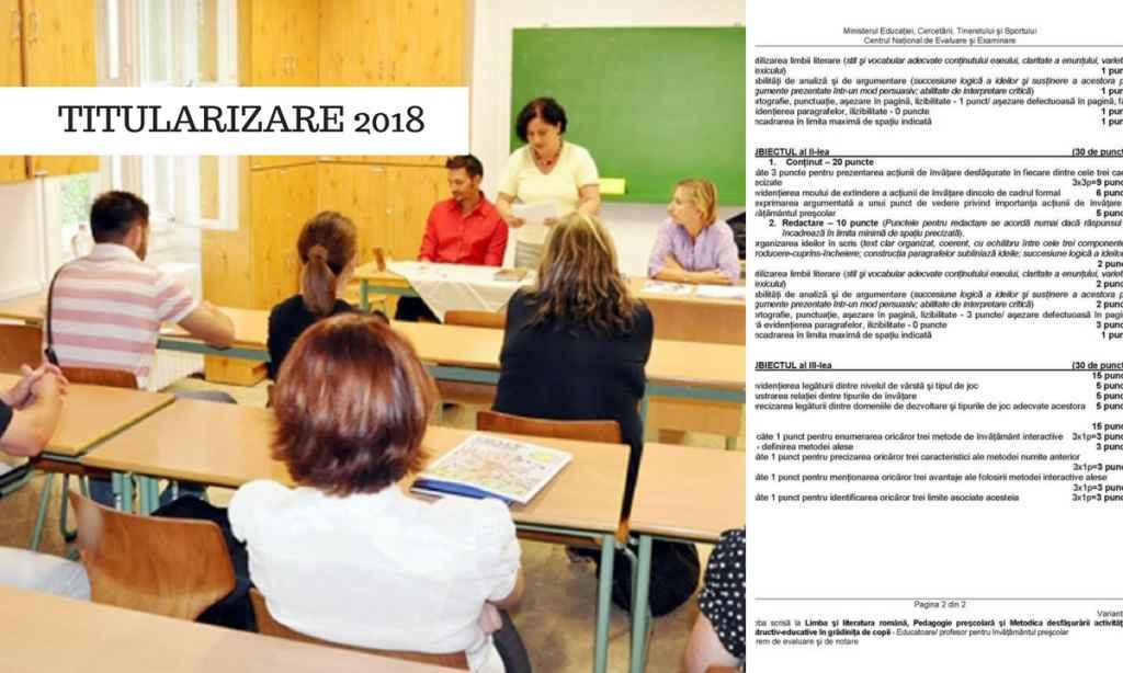 Rezultate Titularizare 2018 dezastruoase? Profesorii s-au retras după ce au văzut subiectele