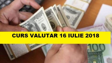 BNR Curs valutar 16 iulie. Leul s-a apreciat în comparație cu euro și dolar