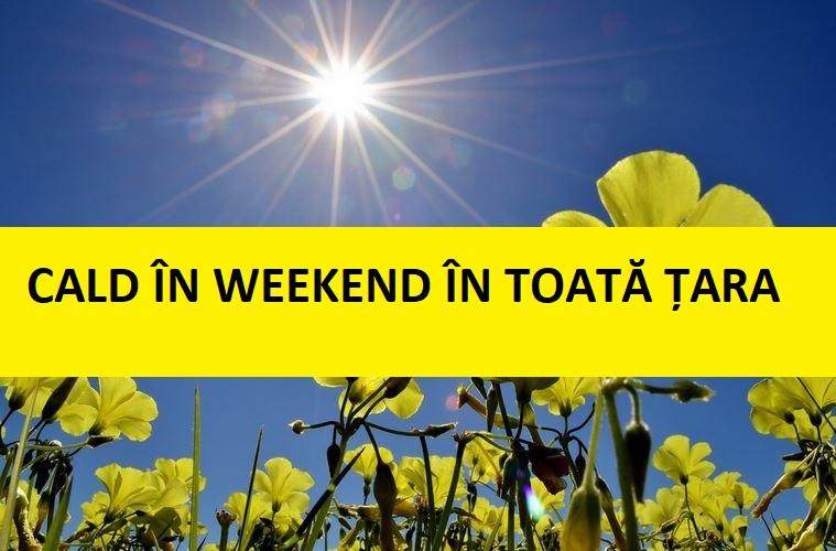 &Icirc;n sf&acirc;rșit! După ploile torențiale, apare soarele! Prognoza meteo pentru WEEKEND