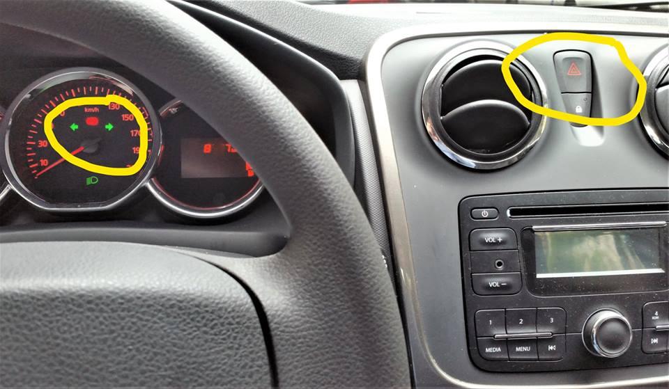 VIRAL pe internet! O postare a Poliției Rom&acirc;ne pentru șoferi a st&acirc;rnit hohote de r&acirc;s: "Această maneta, aflată &icirc;n st&acirc;nga volanului..."