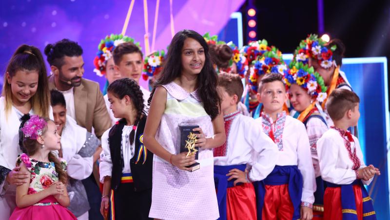 Melani Șerban, o interpretă de excepție la doar 11 ani, a câștigat cea de-a șasea ediție a sezonului nouă „Next Star