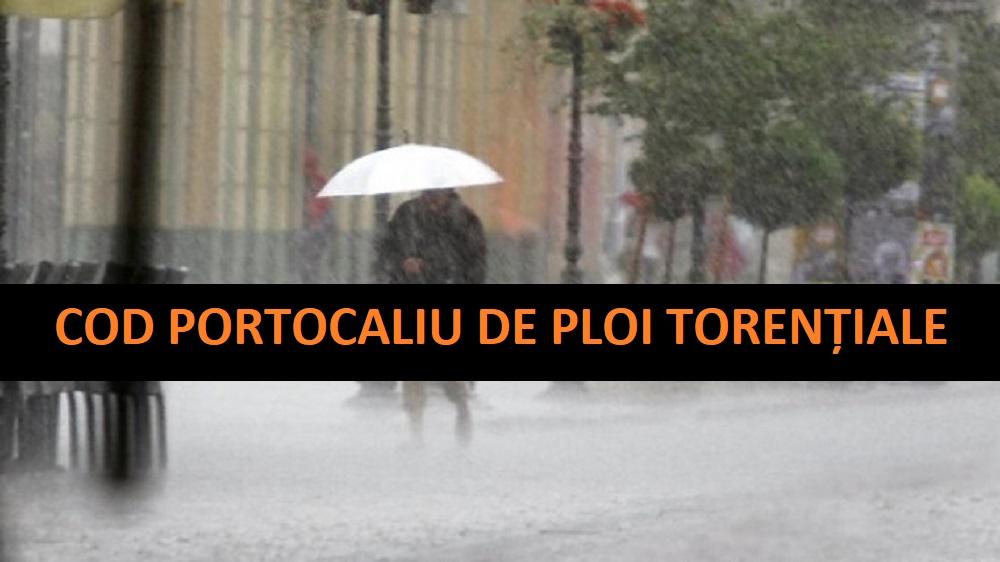 Nu mai scăpăm de vremea extremă! Anunțul de ULTIMĂ ORĂ de la METEOROLOGI! Județele &icirc;n care e COD PORTOCALIU de ploi torențiale, descărcări electrice și grindină