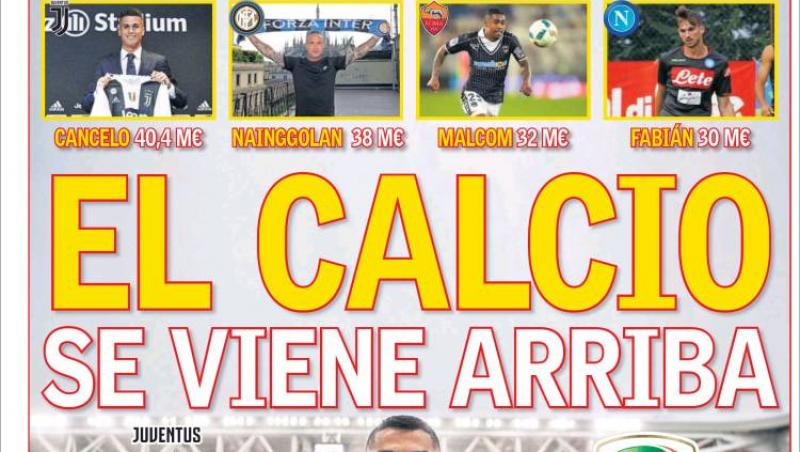 Revista presei sportive, 24.07.2018: CFR, FCSB, Craiova și Viitorul, fără  noroc în cupele europene; transfer surpriză la Barcelona; Juventus, încă o mega-lovitură