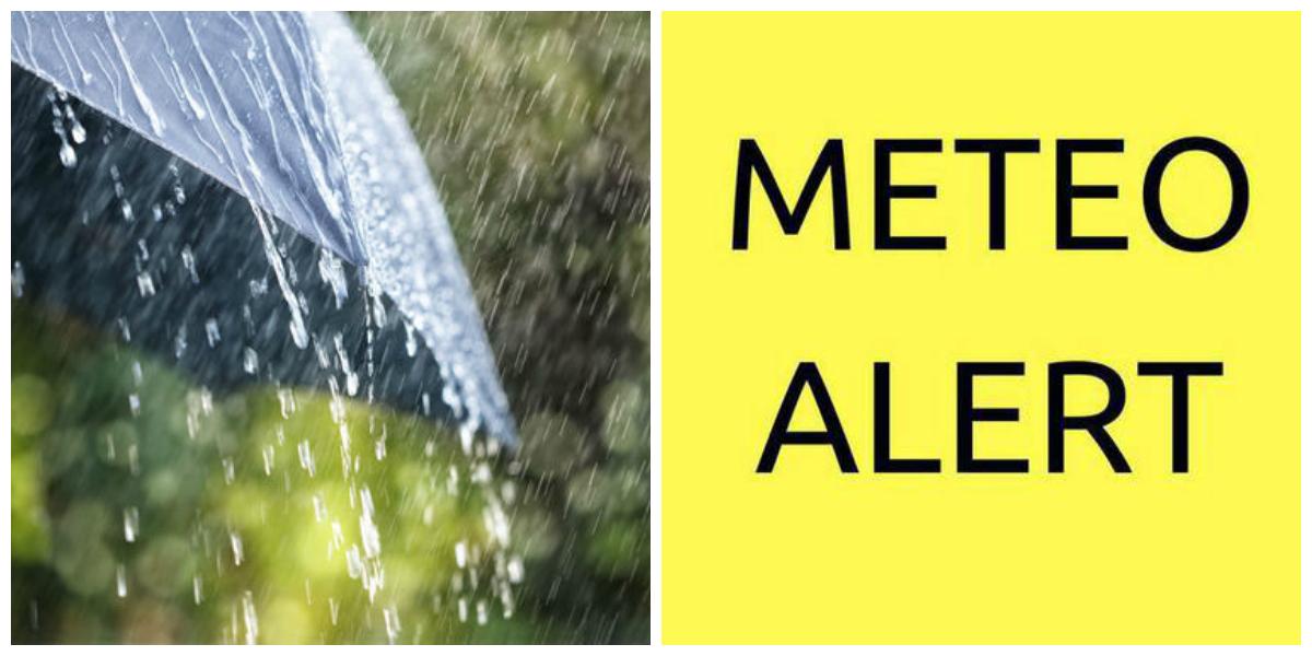 E prăpăd &icirc;n țară! Județele &icirc;n care meteorologii au emis COD GALBEN de PLOI TORENȚIALE!&nbsp;
