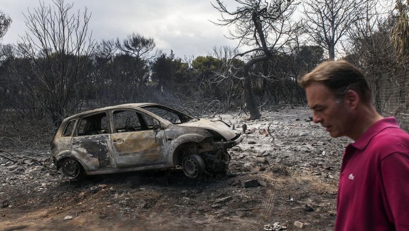 De ce au murit 85 de oameni în Grecia? Incendiile, 