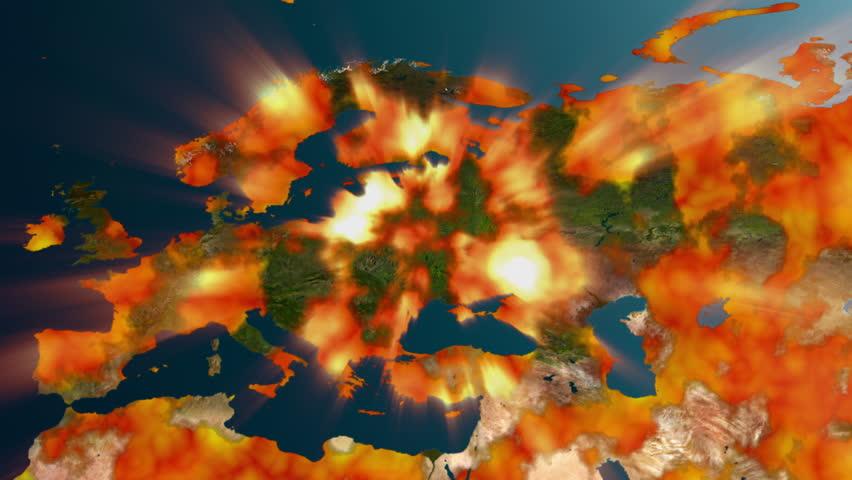 FOCUL a pus stăp&acirc;nire pe Europa! Ce se &icirc;nt&acirc;mplă ACUM &icirc;n mai multe țări ale bătr&acirc;nului continent pare desprins din Apocalipsă!