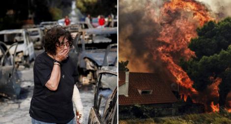 Semn DIVIN apărut în Grecia, după izbucnirea incendiilor! Oamenii sunt îngroziți! „Este un mesaj de la Dumnezeu”