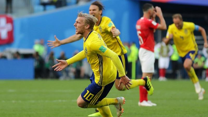 Campionatul Mondial de Fotbal Rusia 2018! Suedia învinge la limită Elveția și așteaptă duelul Columbia-Anglia pentru ultimul ”sfert” de la Mondiale