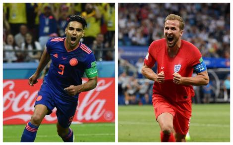 Campionatul Mondial de Fotbal Rusia 2018! Columbia - Anglia, ora 21:00. Englezii caută primul ”sfert” Mondial după o pauză de 12 ani