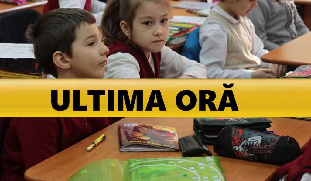 Veste DEVASTATOARE pentru elevi! Ministerul Educației a făcut anunțul. Va fi obligatoriu!