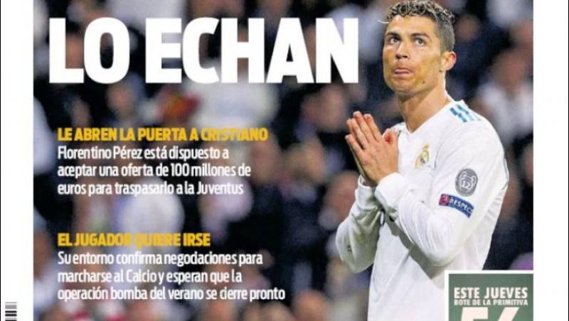 Revista presei sportive, 04.07.2018: Coșmarul ”Generației de Aur”, în sferturi la Cupa Mondială; Ronaldo la Juventus, ca și făcut; Minune la Moscova