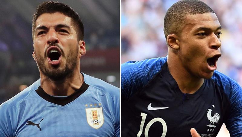 Campionatul Mondial de Fotbal Rusia 2018, sferturi! Uruguay - Franța, duelul dintre apărarea lui Godin și atacul lui Mbappe