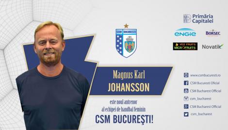 OFICIAL: CSM București are un nou antrenor! Acesta are ca obiectiv readucerea Ligii Campionilor în România