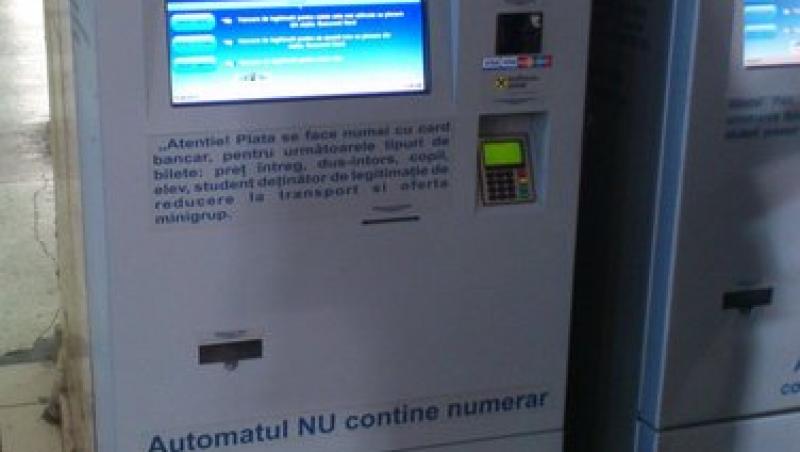 Automat bilete CFR