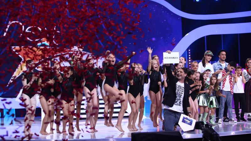 Double D, o trupă de fetițe care fac gimnastică acro-dance, a câștigat cea de-a patra ediție “Next Star”
