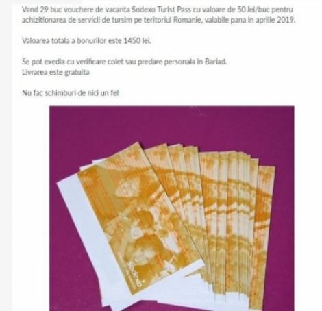 Tichete VACANȚĂ 2018. Bugetarii îşi vând voucherele de vacanţă pe internet: "Domle’, sunt bătrân, nu-mi arde de concedii. Vreau să scot bani pe ele"
