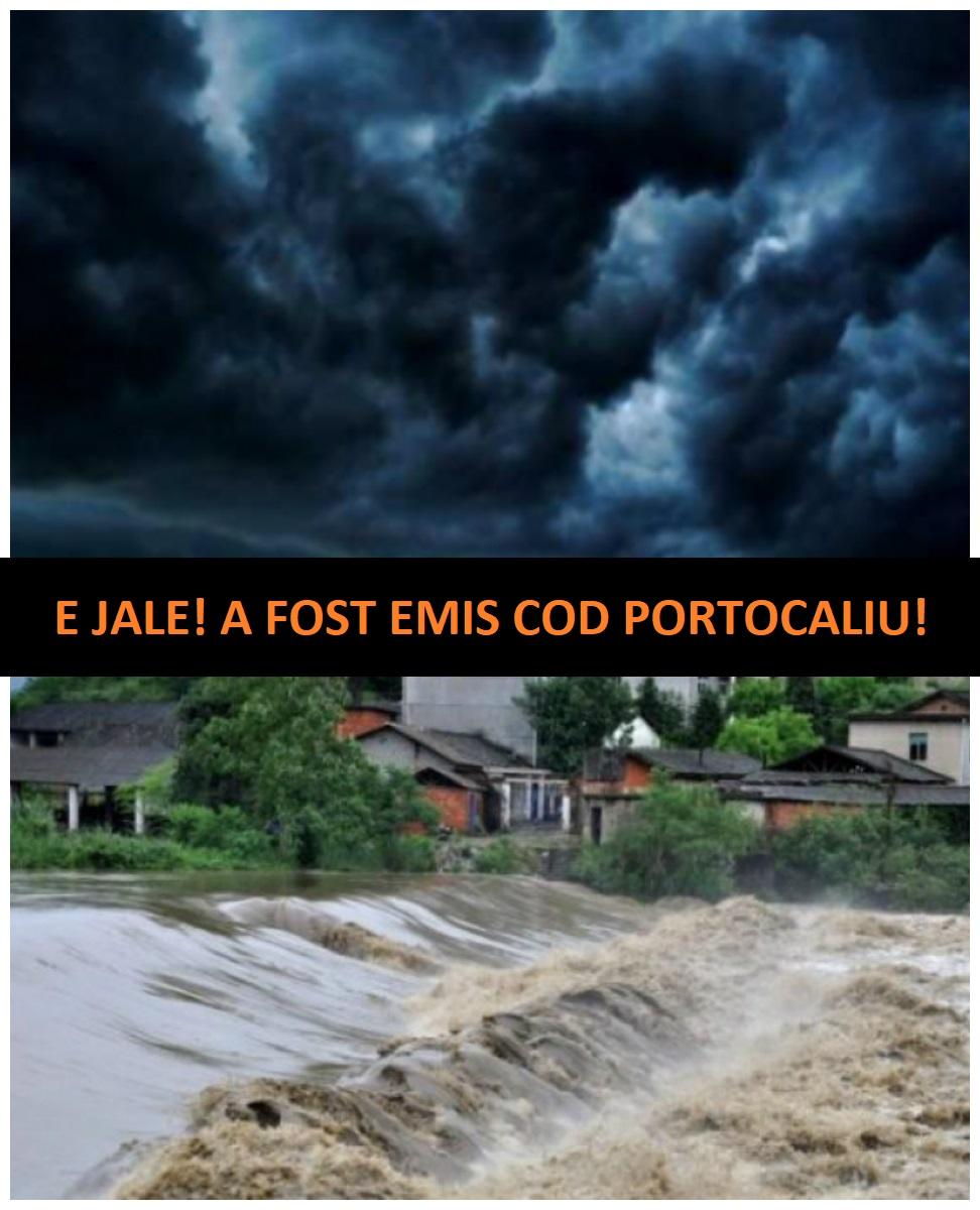 Autoritățile, &icirc;n alertă maximă! A fost emis COD PORTOCALIU &icirc;n mai multe județe din țară! Autoritățile se așteaptă la ce e mai rău! Iată zonele afectate!