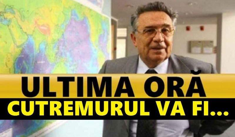 Gheorghe Mărmureanu, despre seismele din ultima perioadă: C&acirc;nd vine marele cutremur &icirc;n Rom&acirc;nia