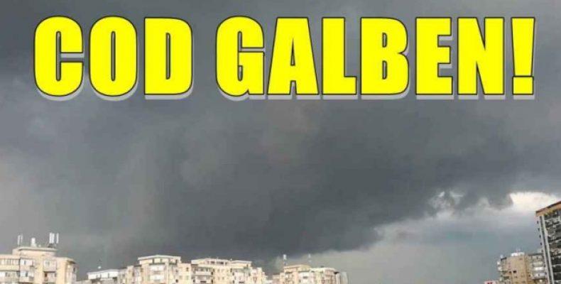 Vești proaste de la meteorologi! A fost emis COD GALBEN de PLOI TORENȚIALE! Care sunt zonele vizate