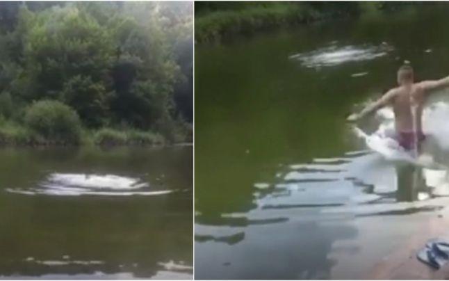 Imagini NERECOMANDARE minorilor! Un t&acirc;năr A MURIT &icirc;n timp ce era filmat de prieteni. Filmulețul a apărut!