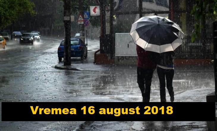 Vremea 16 august. Se răcorește și vin ploile &icirc;n aproape toată țara