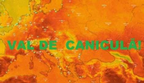 România, lovită de un val de aer saharian: 40 de grade Celsius, la umbră!