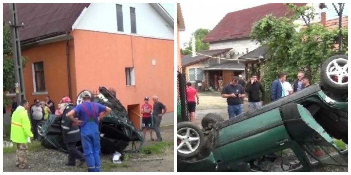 Accident teribil &icirc;n urmă cu puțin timp! Patru persoane, &icirc;ntre care doi copii, transportate de urgență la spital