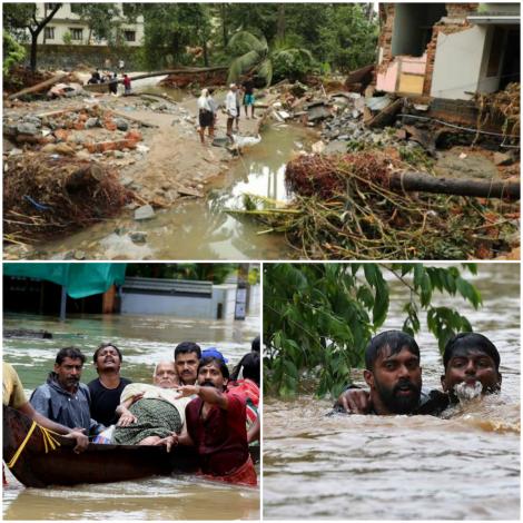 Vremea a luat-o razna rău de tot! Peste 320 de morți, în urma inundațiilor devastatoare din India! Nu s-a mai pomenit așa ceva în ultima sută de ani