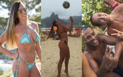 UNA PE ZI! Natalia, amica sexy a lui Ronaldinho, face furori pe rețelele de socializare