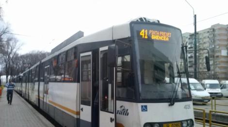 Linia de tramvai 41 din București se suspendă! RATB anunță perioada lucrăzilor de revizie
